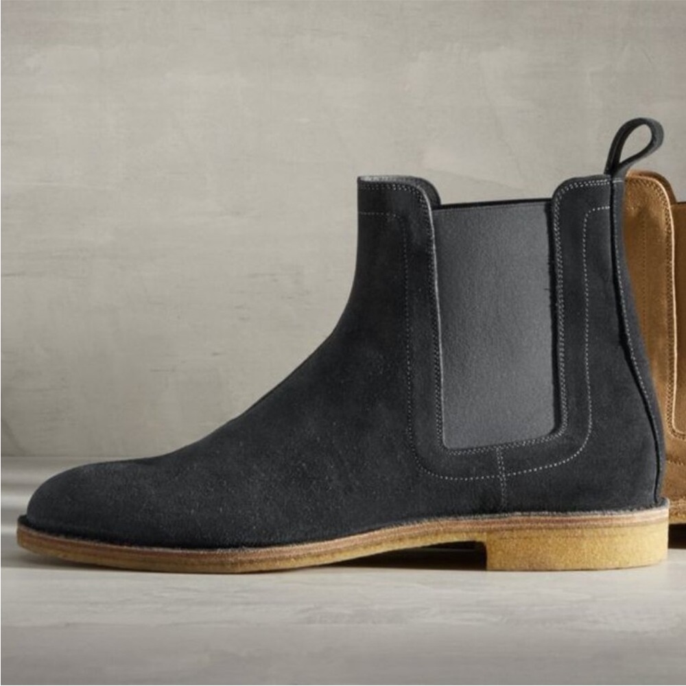 Bottega Veneta Brown Chelsea Ankle Boots - Picture 6 of 9